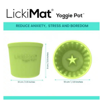 Lickimat - Yoggie pot 