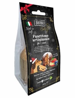 Farm Company - Kerst Panettone voor honden 100 gr Made in Italy