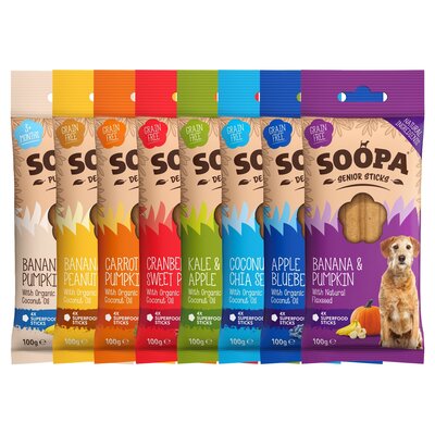 Soopa Dental Sticks - omverpakking 10 stuks